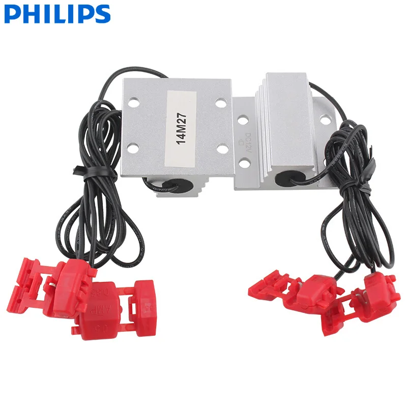 Philips LED CANbus CEA 5W 12956X2 Decoder LED Adapter Für T10 W5W Innen  Signal Birne Fehler Canceller Control Einheiten (Twin) - AliExpress