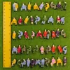 Evemodel P4302 50pcs O Scale all Seated 1:43 Painted Figures Passengers Model Railway Layout 5
