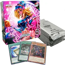 Yu Gi Oh Game Cards Classic YuGiOh Game English Cards Carton Collection cards with flash card and metal tin box toys