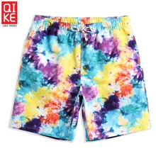 Мужские плавки цветные новые бордшорты купальники быстросохнущие сёрфинги Большие размеры с принтом пляжные шорты лайнер джоггеры сетка