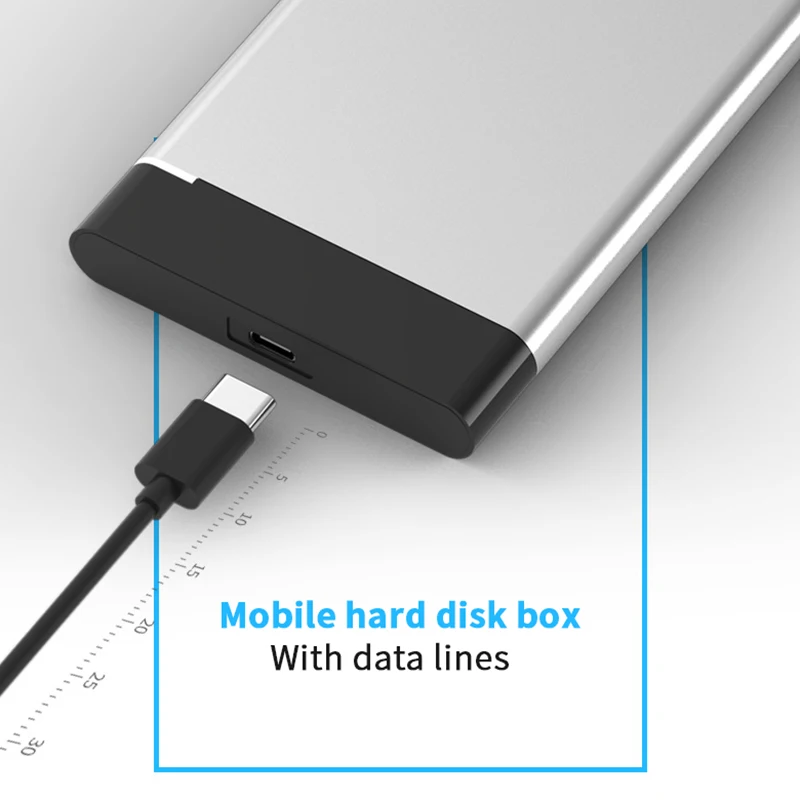 Тип C 1 ТБ Портативный внешний жесткий диск 2 HDD 5 до USB 3 запоминающее