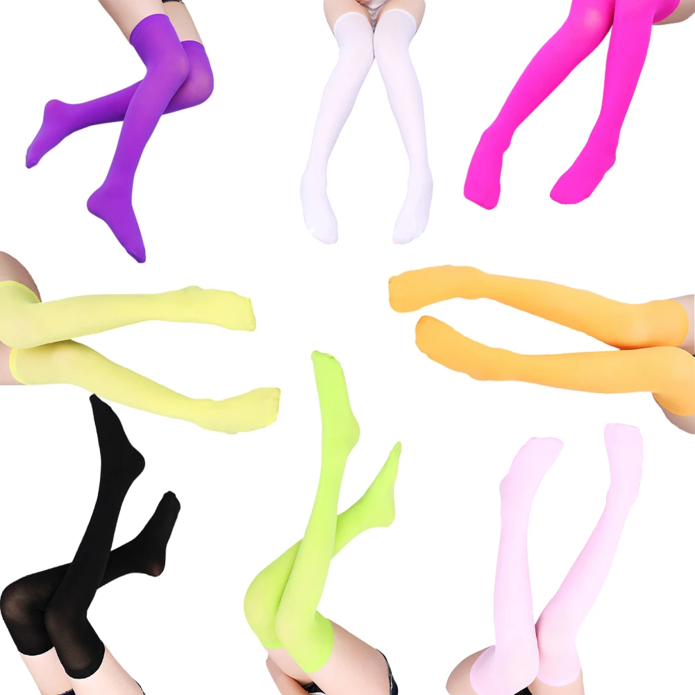 

Brdwn JK TouHou Project Vocaloid Kantai Collection Girls Hakurei Reimu Miku Hibiki Cosplay Knee socks Stockings