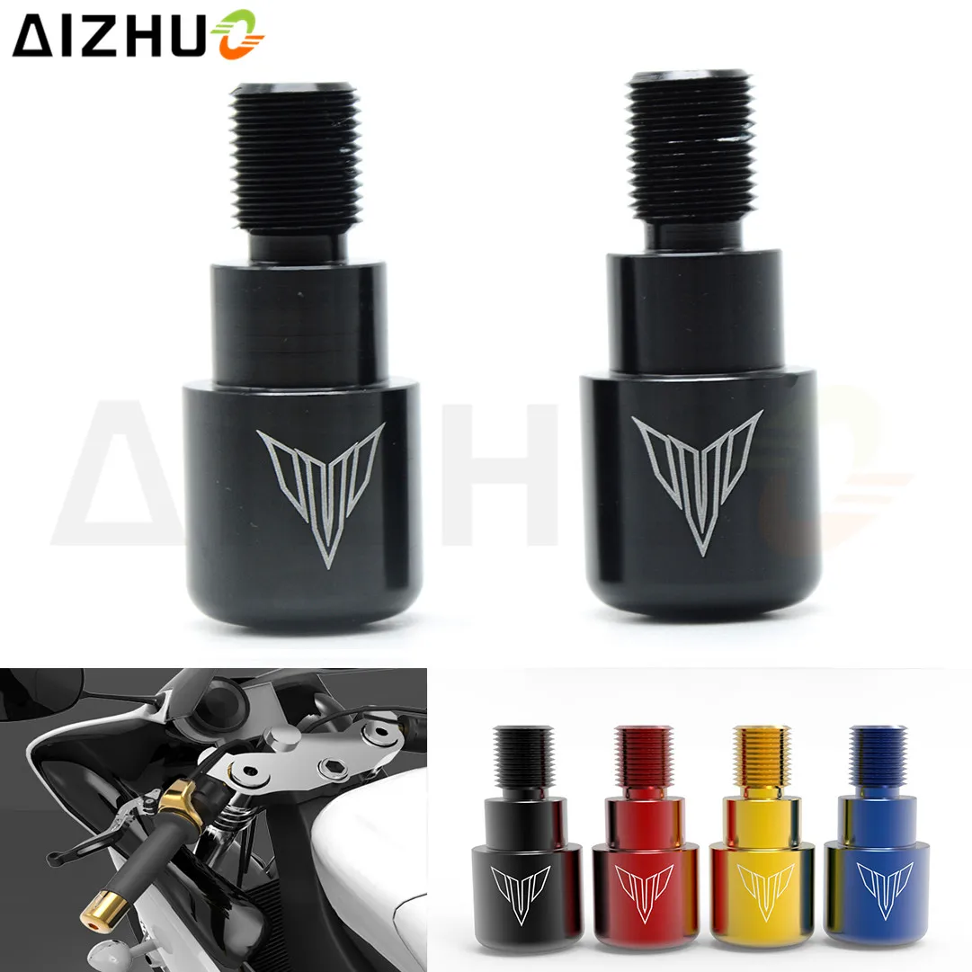 Motorcycle Accessories Handlebar Ends CNC Aluminum Motor Handle Bar End Slider For Yamaha MT-09 MT09 MT 09 2014 2015 2016 2017
