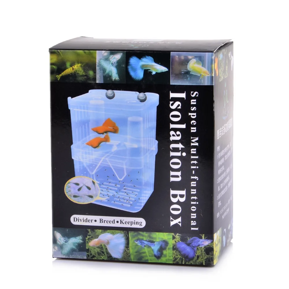 Fish breeding boxes aquarium accessories incubator isolation box fish box small fish tank