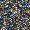 BTFBES 4mm Plating Bicone Austrian Crystals Beads 100psc Loose Beads Glass Ball Bracelet Necklace Jewelry Making Accessories DIY ► Photo 2/5