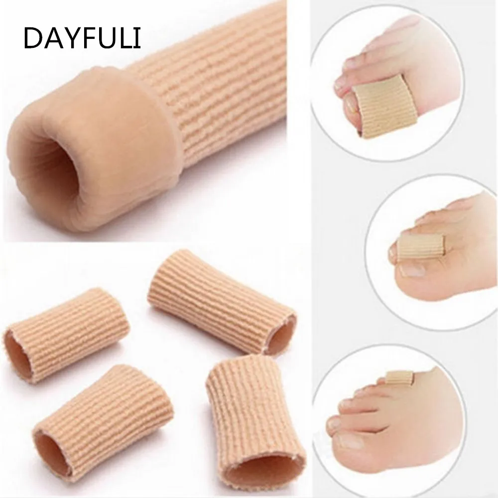 1Pcs Fiber Gel Tube Bandage Finger & Toe Protectors Toe Separator