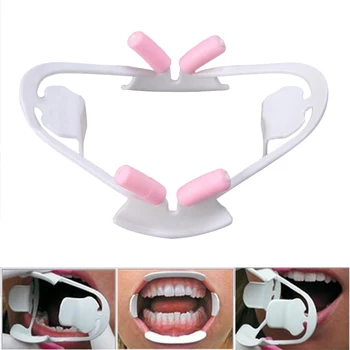 

Oral Dental Mouth Opener Intraoral Cheek Lip Retractor Prop Orthodontic Tool Fit For Most Adults 3D mouthpiece supporter bite pa