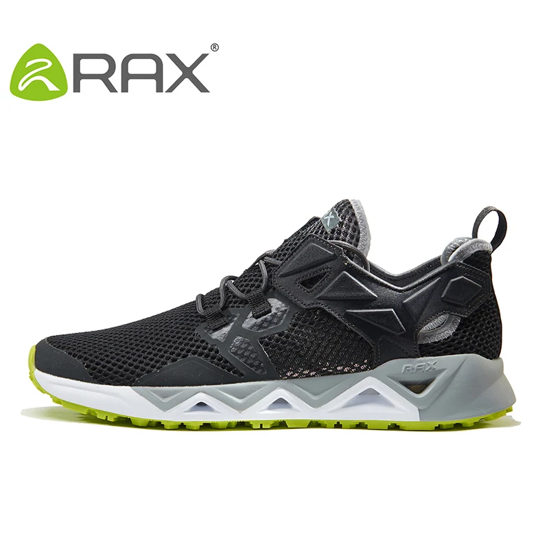 RAX/Новинка; мужские и женские летние треккинговые ботинки; дышащая обувь; треккинговые туфли; обувь для отдыха на открытом воздухе; для рыбалки; кемпинговые кроссовки для мужчин