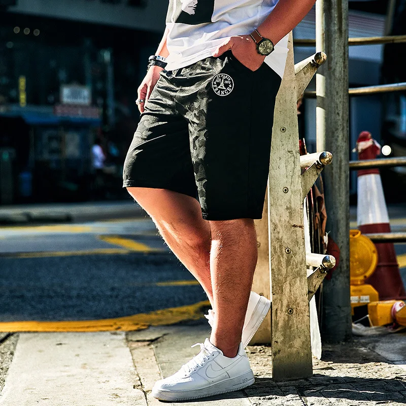 GXXH Large Size Shorts Men Summer Stretch Big Men People Thin Section