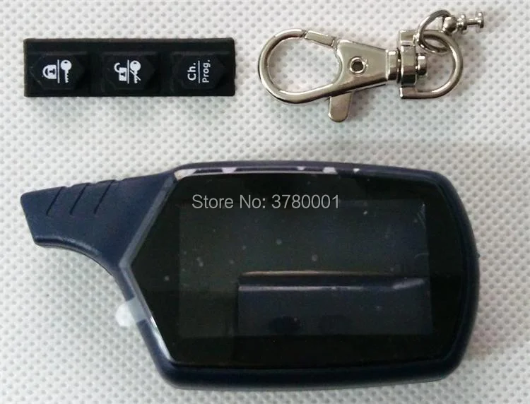 

Freeshipping B9 Key Shell Keychain Case For Russian Starline B9 B6 lcd Remote Two Way Car Alarm System also for Starline A91 A61