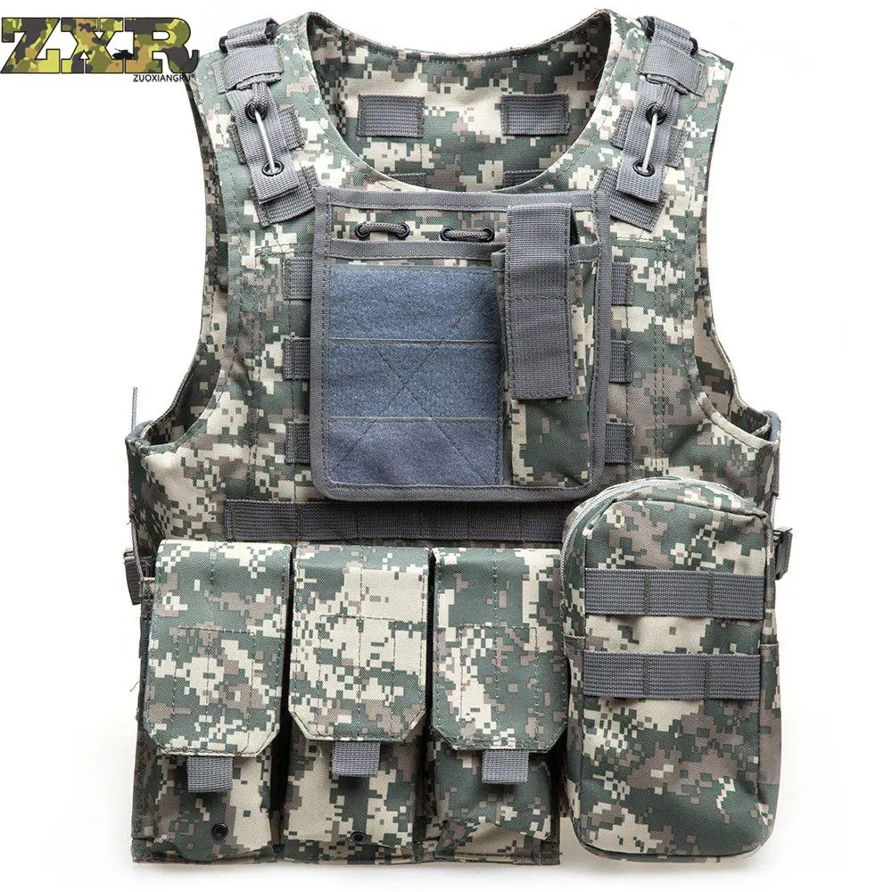 

Men Special Ops Molle Army Vest Soldiers Combat Military Tactical Vests Fast Move Airsoft Paintball Camouflage Vest