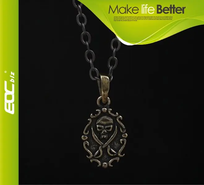 Pirate flag pendants necklace Gothic Jewelry | Украшения и аксессуары