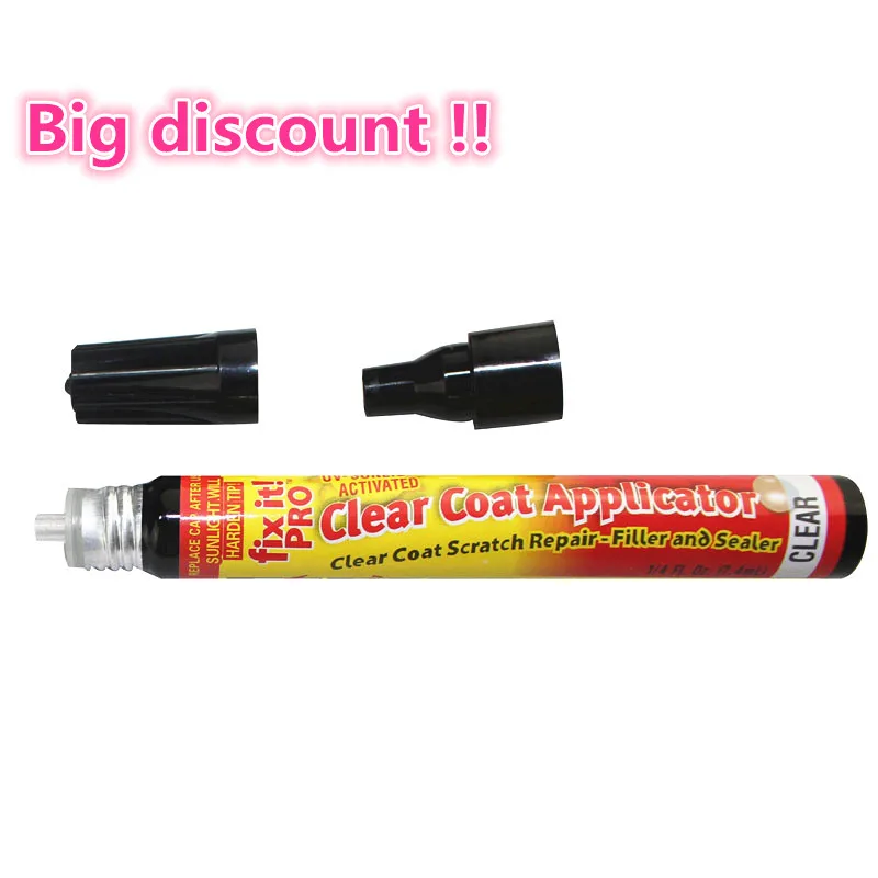 

Adeeing Car Scratch Clear Repair Remover Remove Tool Car Painting Pen Touch Up Fix It PRO Clear Coat Application Filler