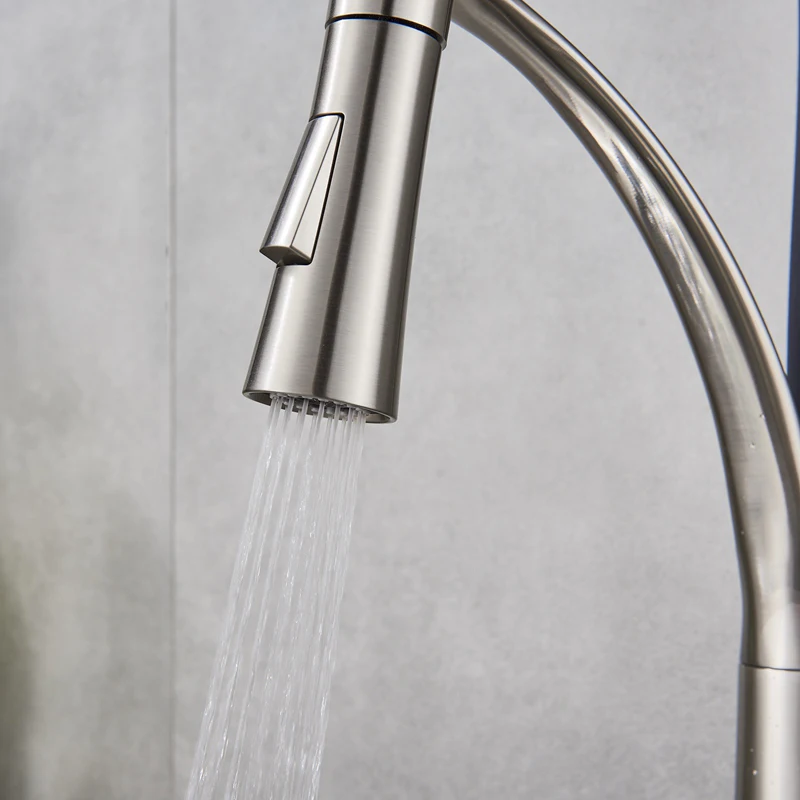 Deck-Mounted-Black-Kitchen-Faucet-Hot-Cold-Water-Mixer-Faucet-for-Kitchen-Pull-Down-Mixer-Crane