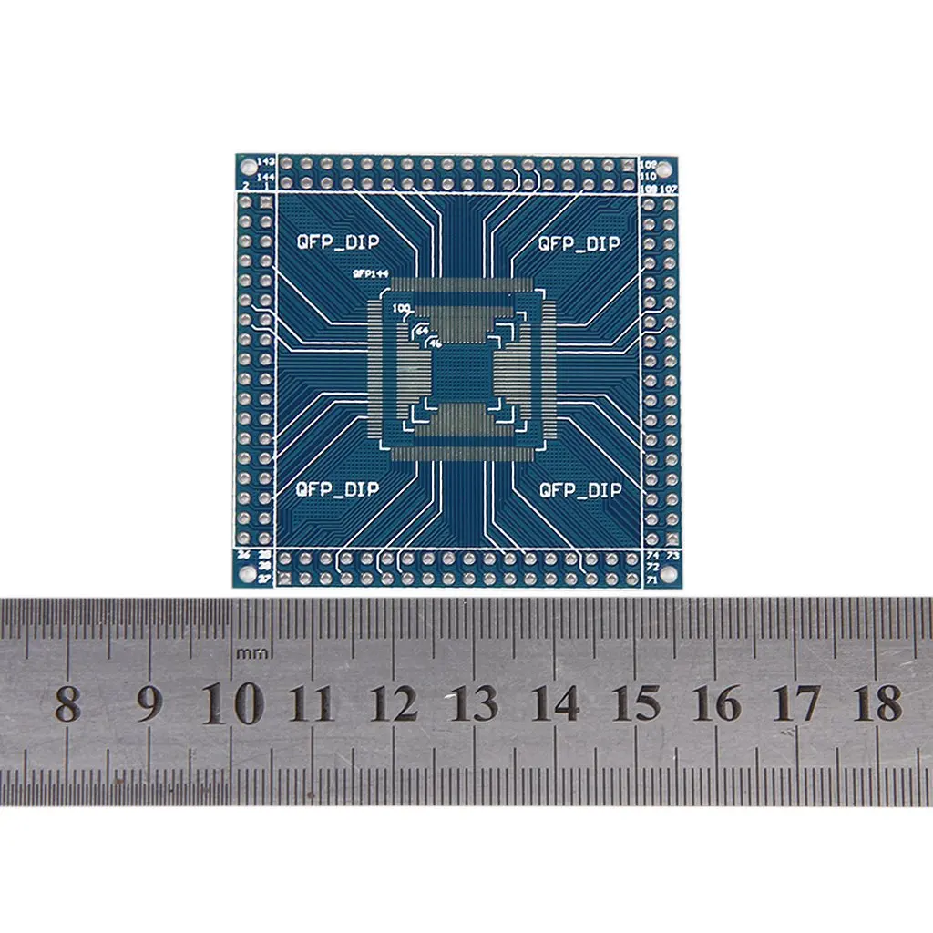 Промо-акция! QFN 32/44/48/64/100/144 булавки 0,5 мм к стене DIP адаптер конвертер
