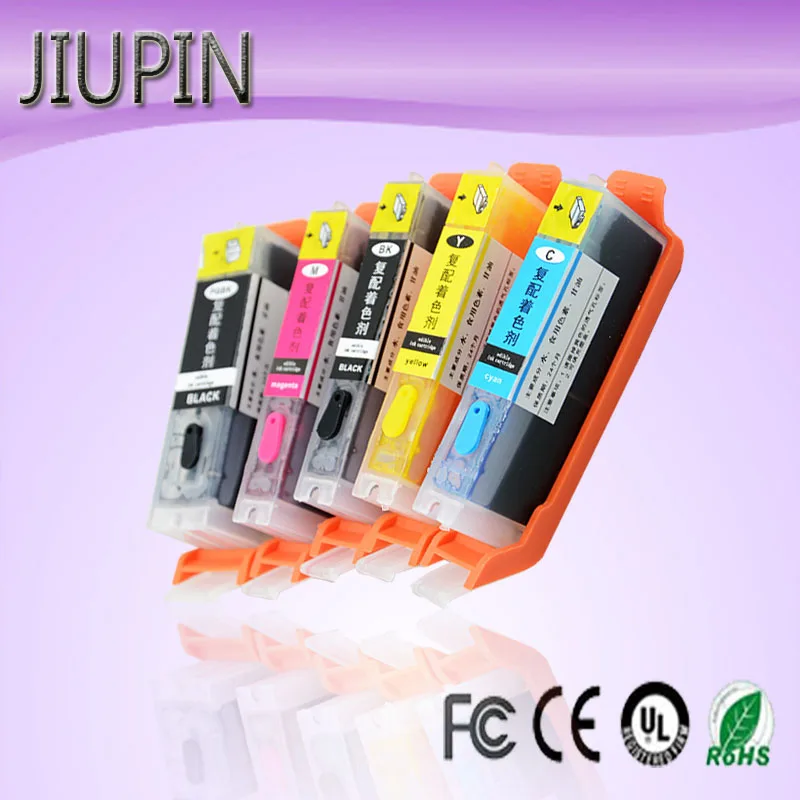 

JIUPIN PGI-750 751 refillable ink cartridge For CANON PIXMA MG5470 MG5670 MG6470 MG6670 MX727 MX927 Ip7270 IX6770 MG5570 IX6870