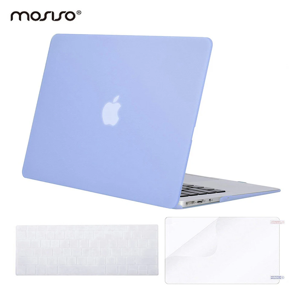 Mosiso Laptop Protective Cover Case for Macbook Air 13 A1466 A1369 Netebook Matte Mac Book Air Case Accessories