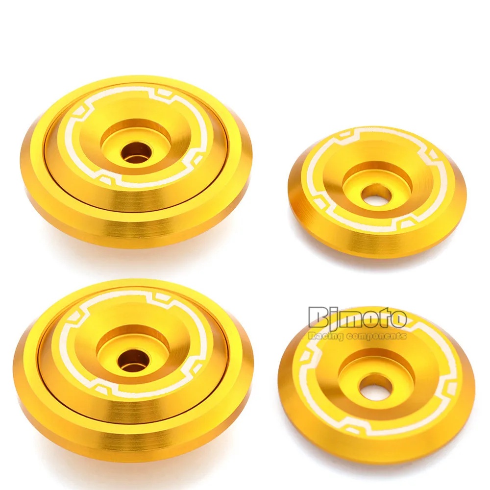 Motorcycle CNC Aluminum Frame Hole Cap Cover With Screws Moto Fairing Guard Accessories For Kawasaki z900 2017 2018 z 900 (2)