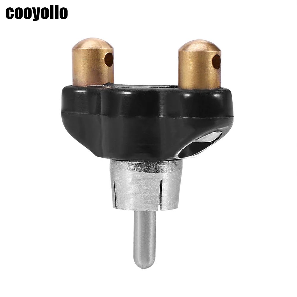 

Professional Alloy Tattoo Gun Machine Power Supply RCA Conversion Head Tattoo Clip Cord Cable Converter Accessory Free Shipping