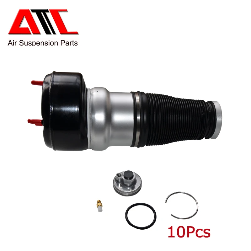 

10Pcs Front Air Suspension Air Spring Semi Assembly For Benz Mercedes W221 S Class 2 Matic Repair Kits 2213204913 2213209313