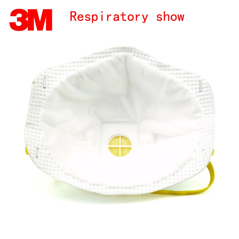 3 м 8511CN N95 Респиратор маска с дыхательным клапаном Пылезащитная маска от частиц пыли PM2.5 сварочный фильтр для пыли маска