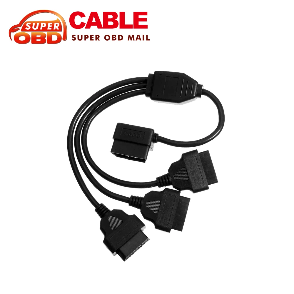 Prix pour 50 cm OBD2 Câble 1 à 3 Convertisseur Adaptateur OBD2 splitter Y Câble J1962M à 3-J1962F splitter outil de diagnostic Livraison gratuite Prix pour 50 cm OBD2 Câble 1 à 3 Convertisseur Adaptateur OBD2 splitter Y Câble J1962M à 3-J1962F splitter outil de diagnostic Livraison gratuite