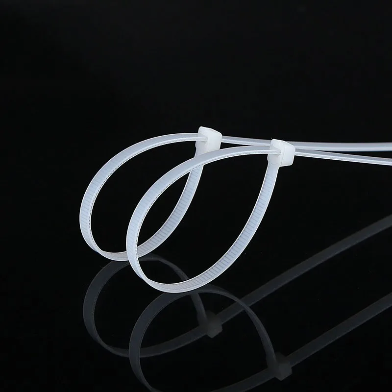 

Self-locking Nylon Cable Ties Plastic Zip Tie white wire binding wrap Industrial Supply Fasteners & Hardware Cable
