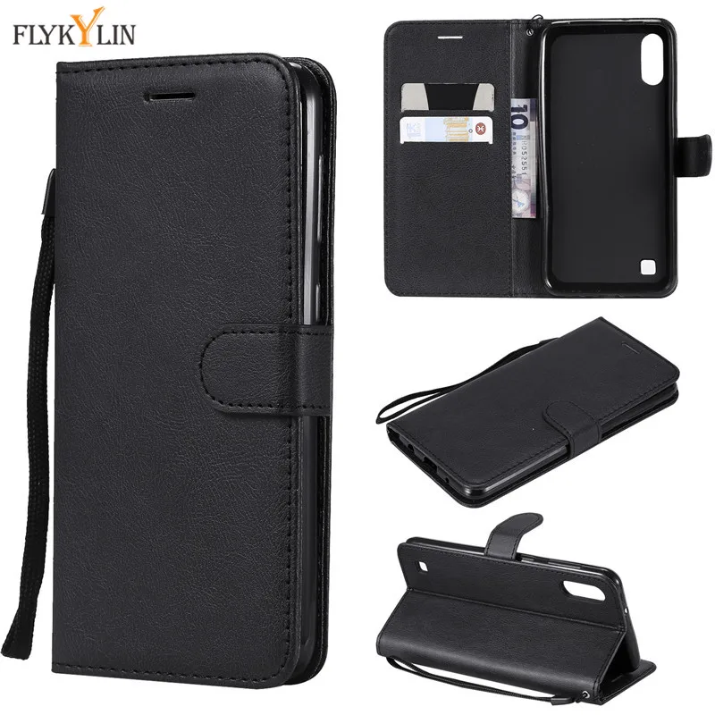 Кожаный чехол для Fundas Samsung Galaxy A10 A20 A30 A40 A50 A70 coque M10 M20 откидной Чехол бумажник с