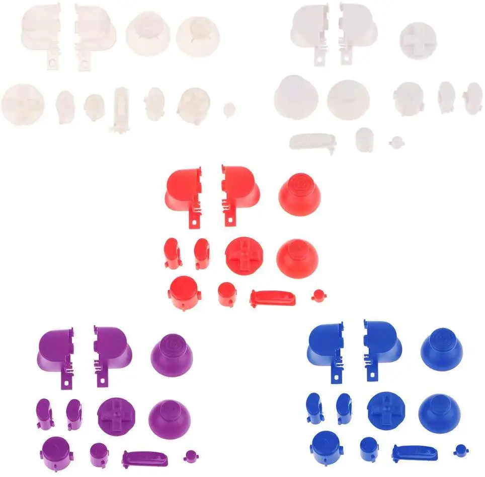 

50 наборов аналоговых кнопок и колпачков клавиатуры Y X A B Z кнопки для игрового кубика для NGC контроллера джойстика и аналоговых стиков