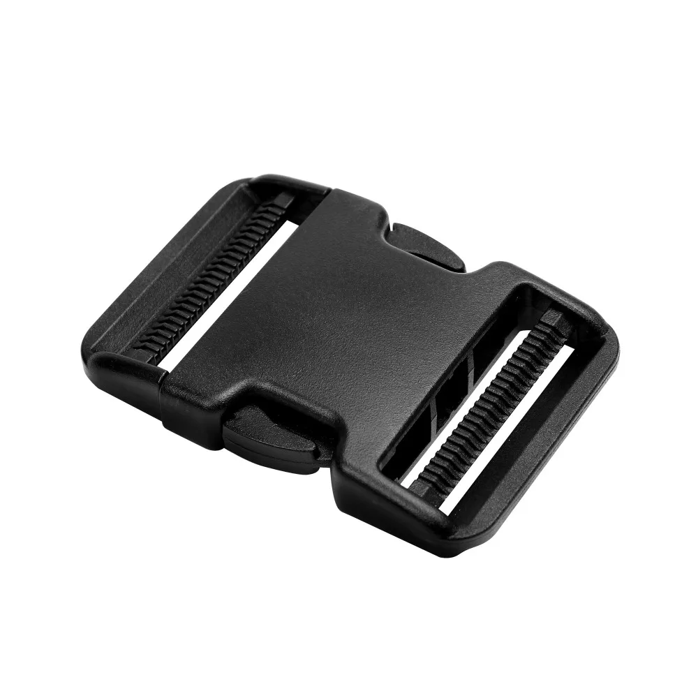 50mm 5 kinds color Plastic buckle clip Double adjust plastic Strap Clip Luggage Strap Belt ...