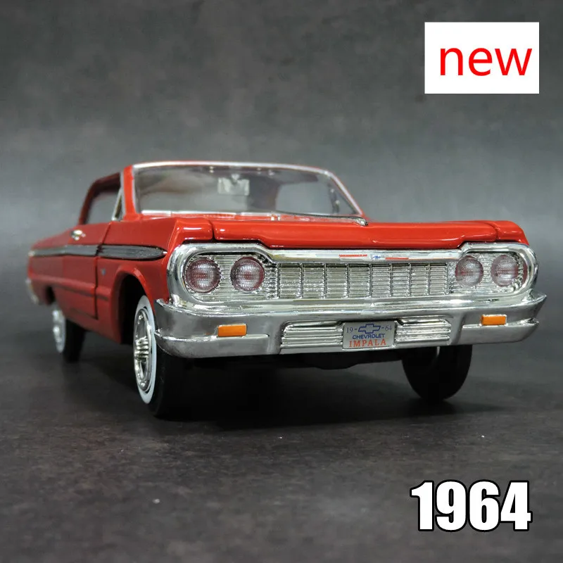 

New 1/24 Special Die-cast Metal IMPALA SS Vintage Car Desktop Display Collection Model Toys For Children