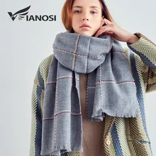 VIANOSI Для женщин Шарф Новые Дизайн Мягкий теплый зимний шарф бренд шаль cachecol Утепленные длинные женские шарфы VA212