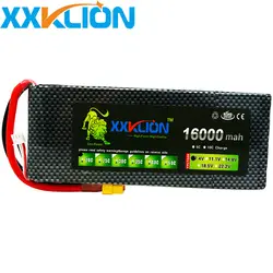 XXKLION drone Lipo battery pack 7,4 В 16000 мАч 20C 2 S для rc Самолет воздушный многоосевой беспилотный летательный аппарат Бесплатная доставка