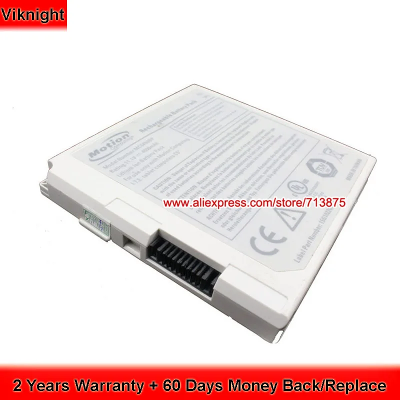 

Genuine MC5450BP I510-0463000 1510-0463000 Battery For Motion C5 F5 F5v CFT Series Tablet White 4000mah