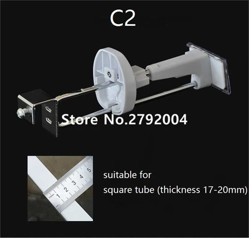 Unidades Pacote Branca 150mm Comprimento Destaque Anti-roubo Pegboard Pendurado Exibição Supermercado Segurança Gancho 50 - Cor 10 Sistema EAS