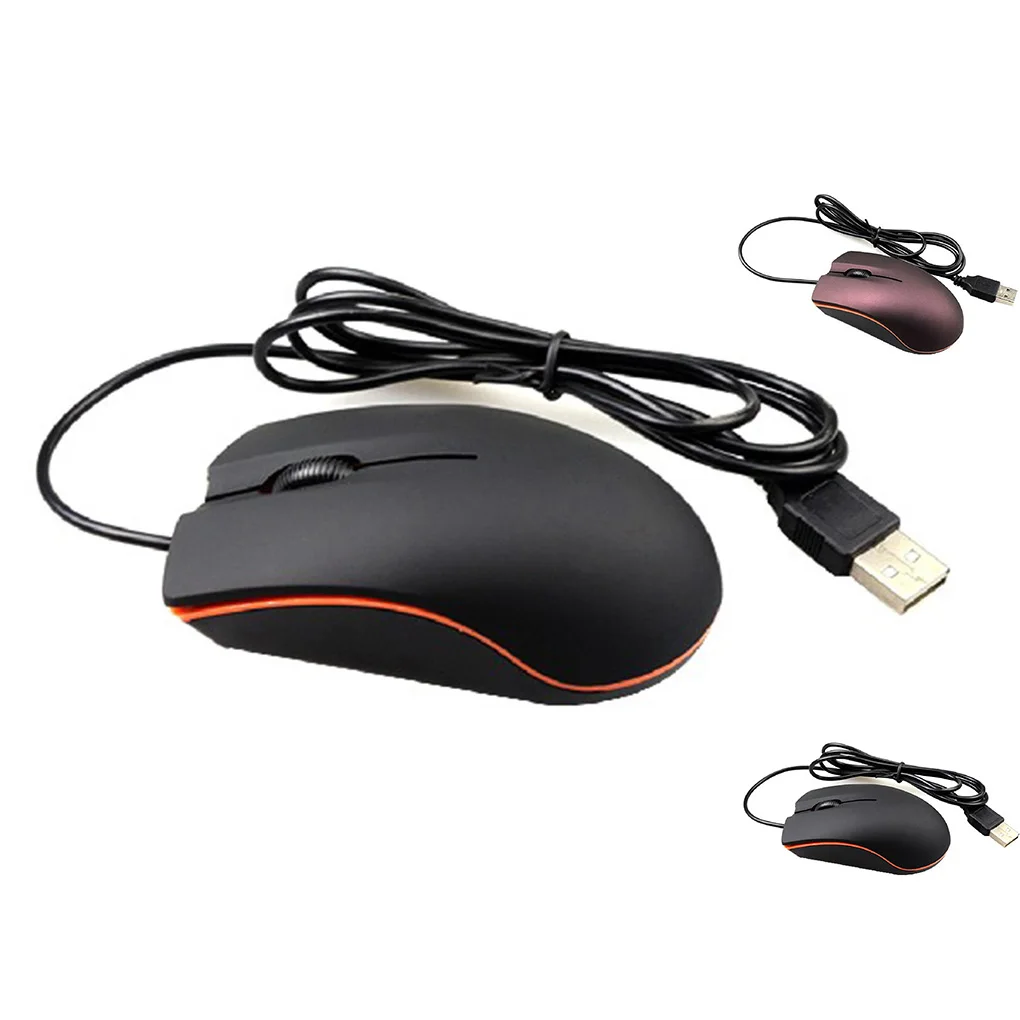 

USB 2.0 Wired Mini Cute Gaming Mouse Office Desktop Optical Computer Laptop Anti-slip Mice