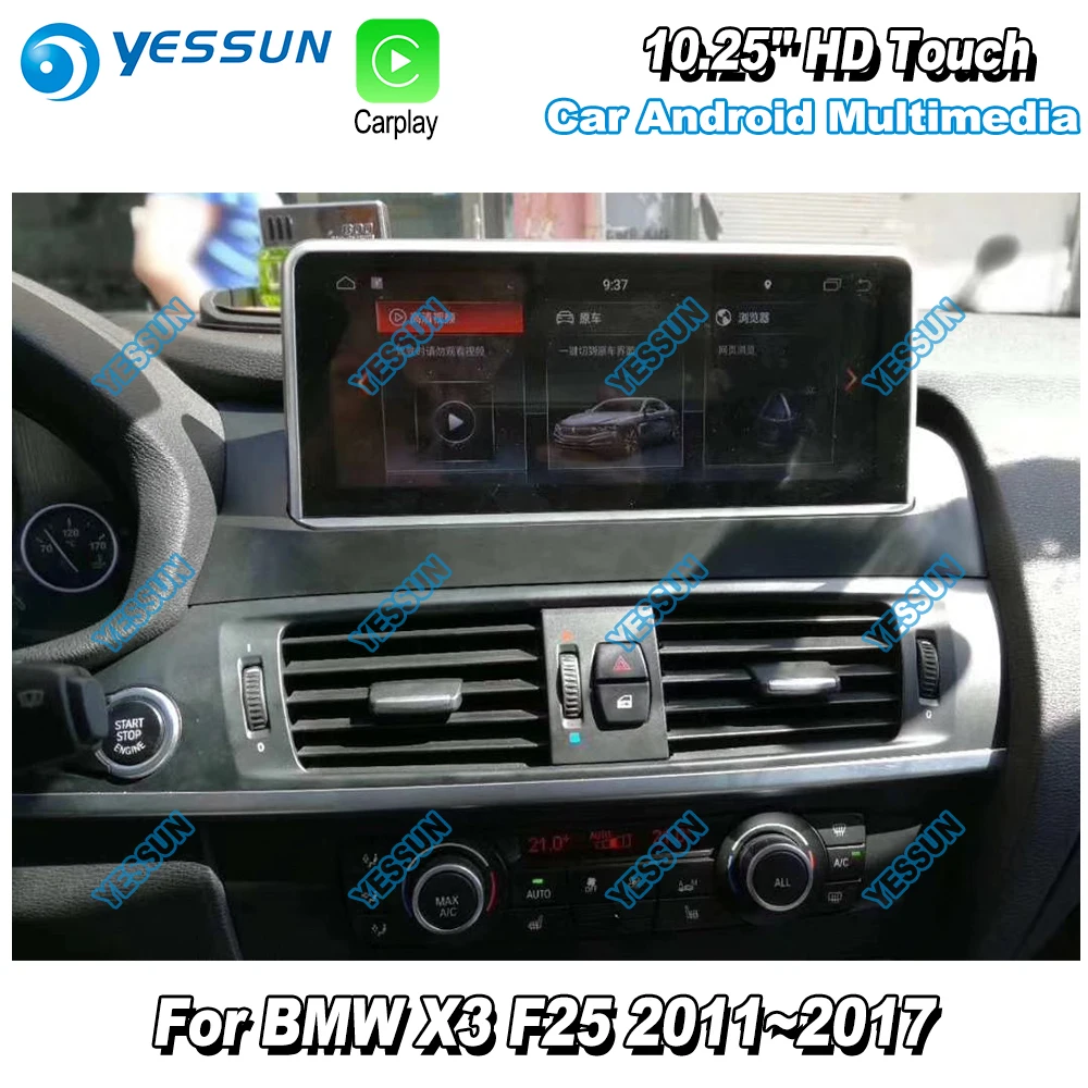 Автомобильная навигационная система GPS для BMW X3 F25 2011~ автомобильный Android мультимедийный плеер Радио стерео HD экран дисплей ТВ