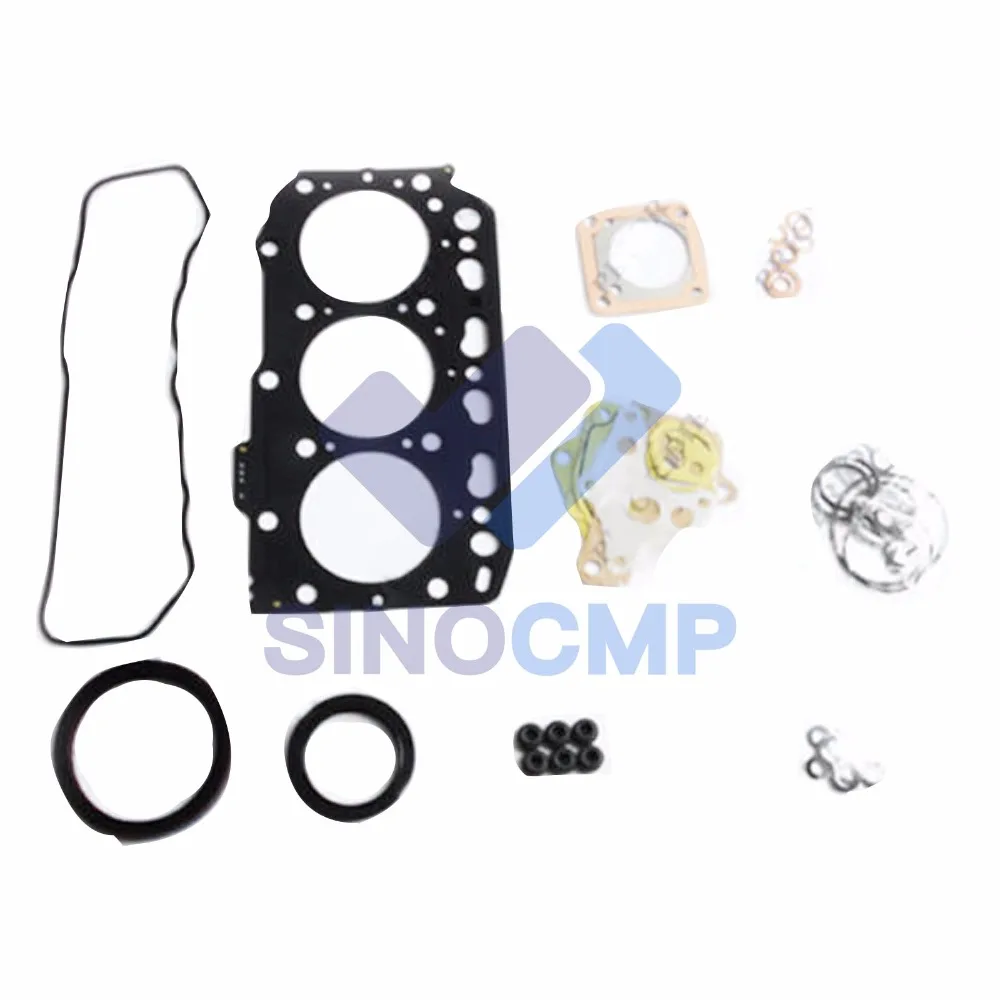 

3TNE84 Engine Gasket Kit For Komatsu Mini Excavator Skid Steer Loader and Wheel Loader