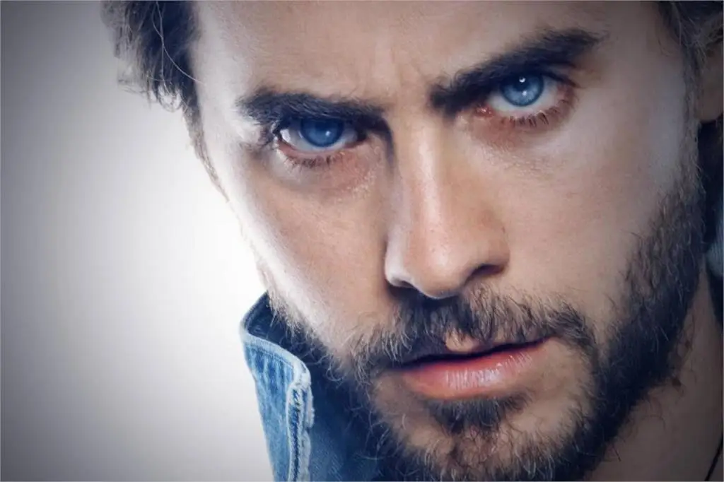 Rock singer Jared Leto Sexy blue eyes Home Decoration Art silk fabric cloth canvas poster printing|print picture on fabric|printed cloth tapeprinted numbers - AliExpress