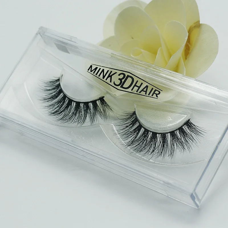

10 pairs of 100% mink true 3D level thick eyelash fake makeup natural stretch long long soft eyelashes D11