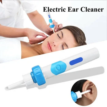 

Electric Cordless Vacuum Ear Cleaner Safe Painless Cleaning Wax Remover Tool M09