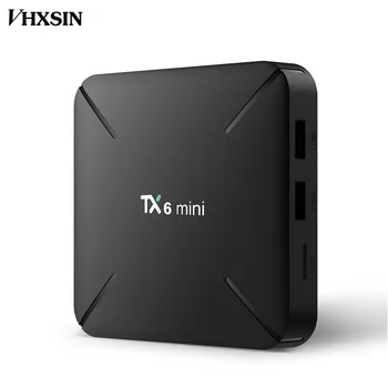 

VHXSIN 20PCS/LOT TX6 mini android 9 tv box Allwinner H6 2GB 16GB 6K 2.4GHz WiFi smart
