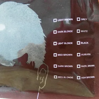 

25g*5 Refill Bag Black Hair Buildng Fiber Hot Sell Hair Specialist Keratin Hair Building Fiber 9 Color For Choose