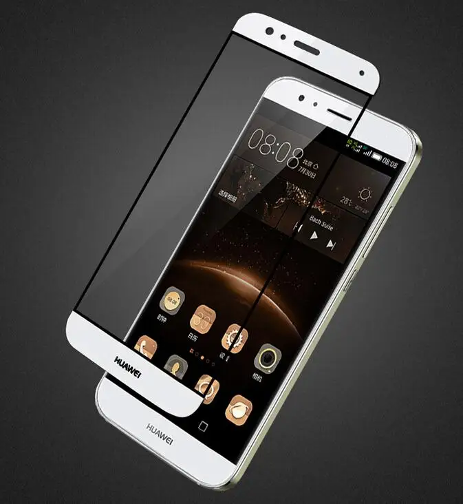 Полное покрытие закаленное стекло для huawei G8 GX8 Защитная пленка для экрана для G7 plus D199 стекло