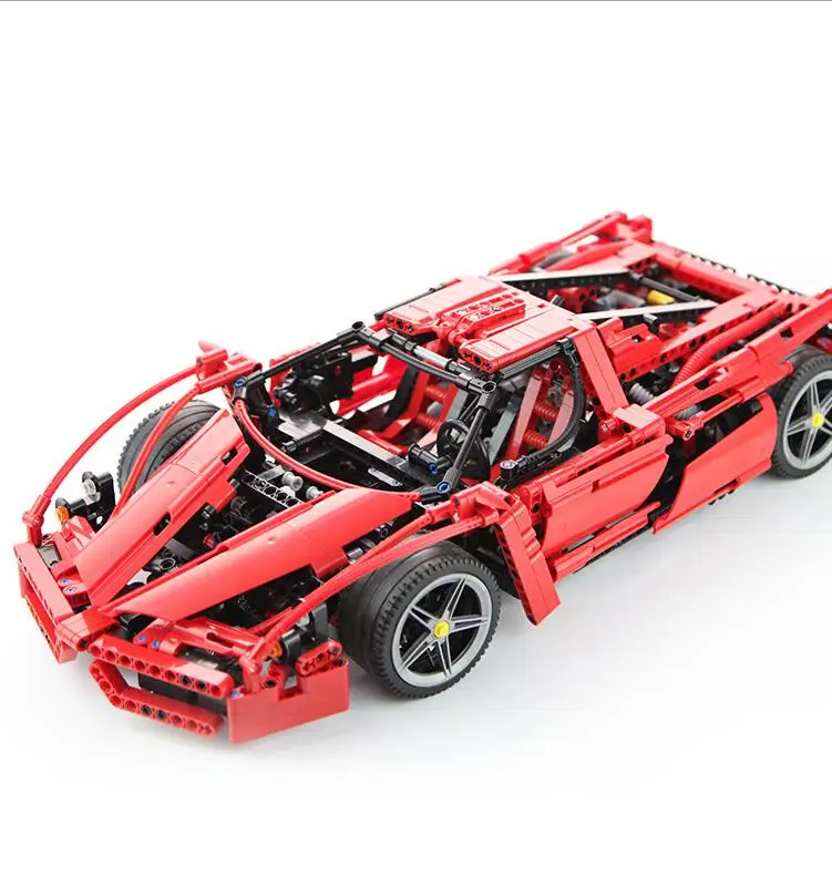 

9186 Enzo 1:10 Car Model Building Block Sets 1359pcs Educational Jigsaw DIY Construction Bricks brinquedos Gift 8653