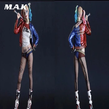 

12 Inches Suicide Squad Joker Harley Quinn 1/6 Scale Female Action Figure Model Toy Harleen Batman Deadshot Venom For Collection