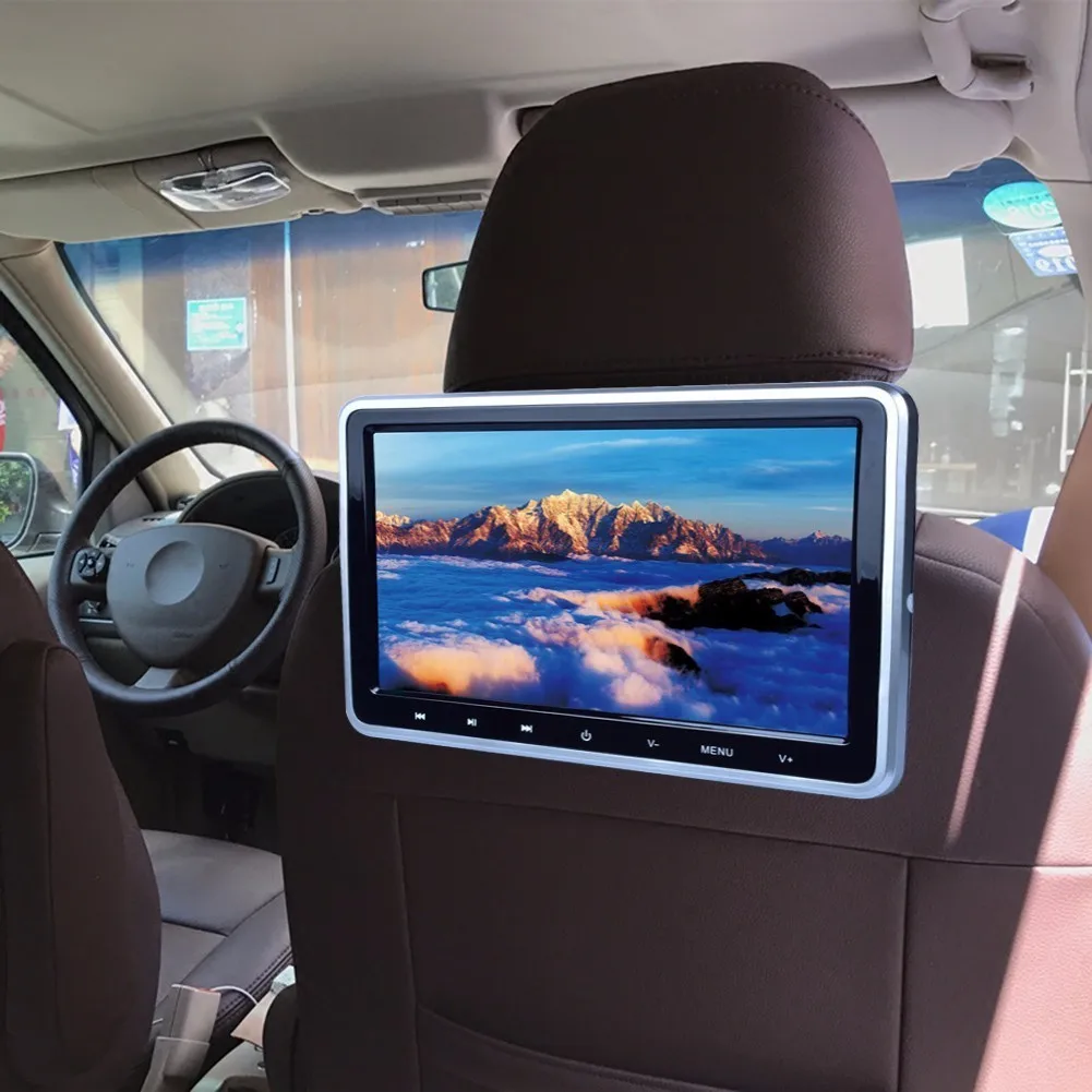 

10.1 Inch 1024*600 2PCS Car Headrest Monitor DVD Player USB/SD/HDMI/FM/Game TFT LCD Screen Built-in Speaker with gaming system