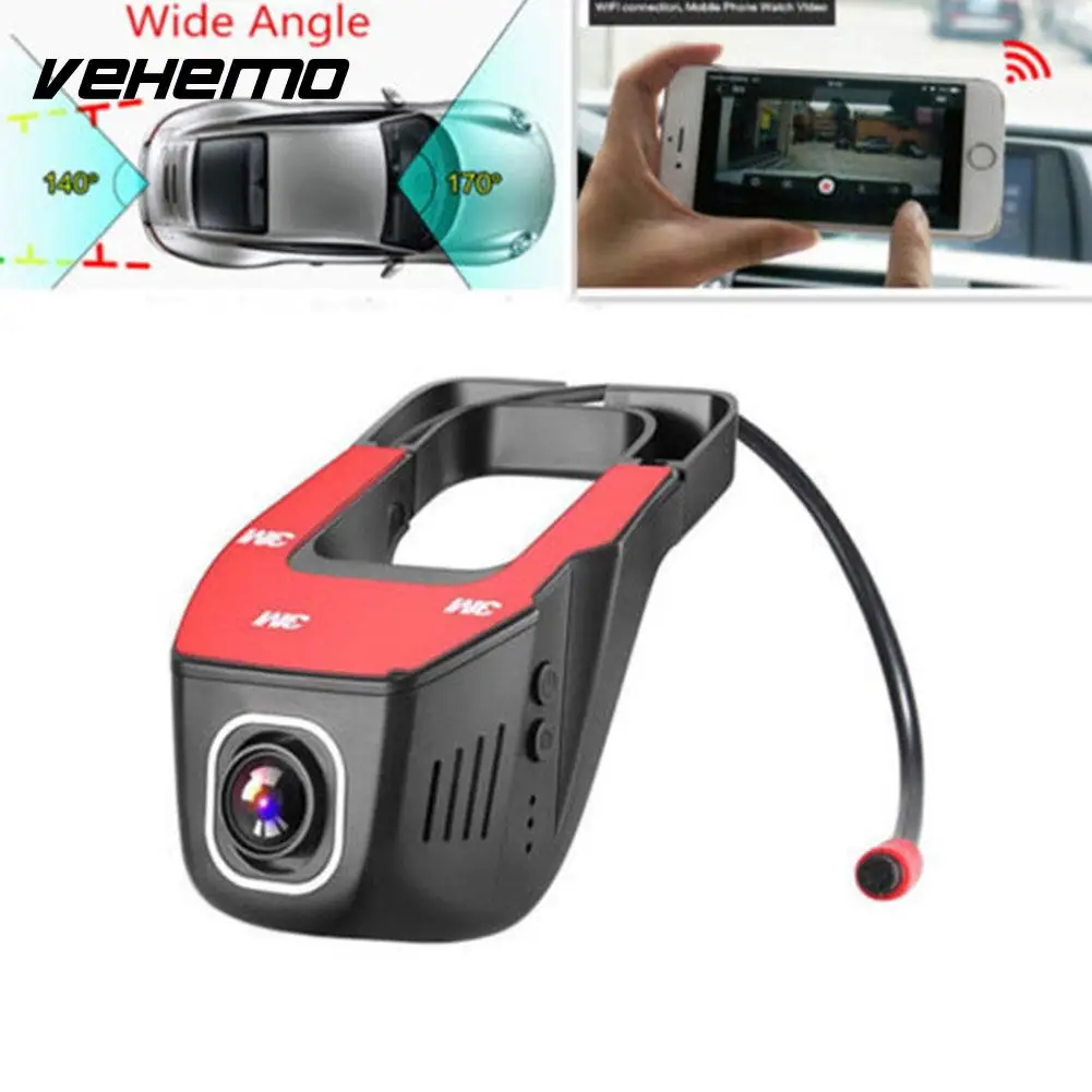 

2018 Wifi Car DVR Premium Dash Cam HD 1080P G-Sensor Universal Automobile Video Recorder Loop Recording