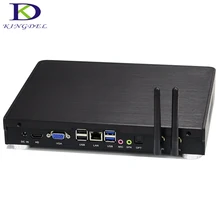 Kingdel Windows 10 Barebone мини-ПК Intel i5 4260u настольный процессор игровой компьютер с Graphics 5000 HDMI VGA opt