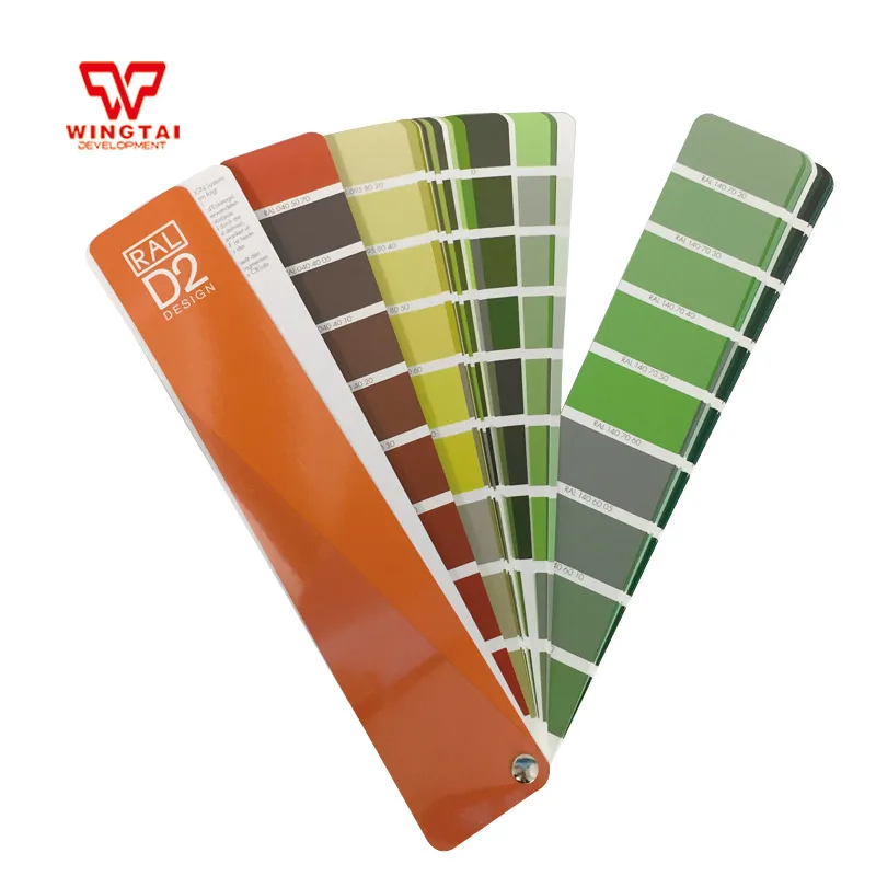 

RAL D2 Shade Card from Germany